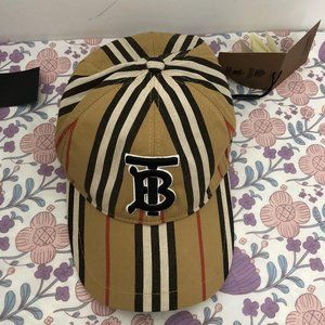 Burberry TB Letters Plaid Baseball Trucker Hat